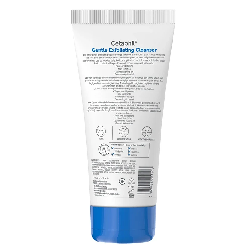 Cetaphil Gentle Exfoliating Cleanser 178 ml Cetaphil