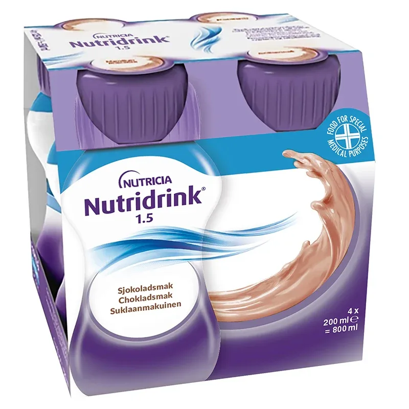 Nutridrink Choklad 4x200 ml Nutridrink