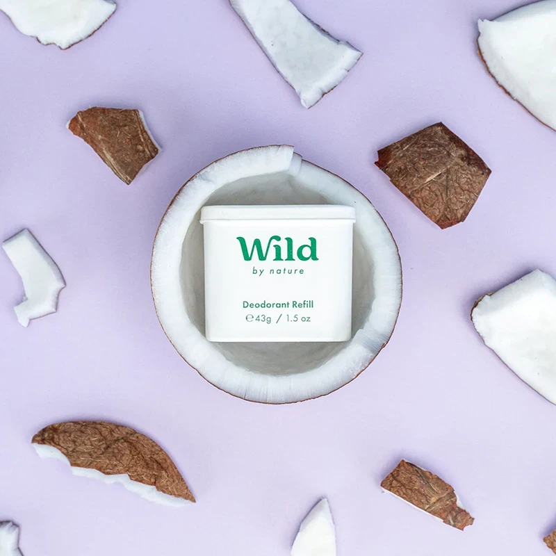 Wild Coconut & Vanilla Deo Refill 40g Wild