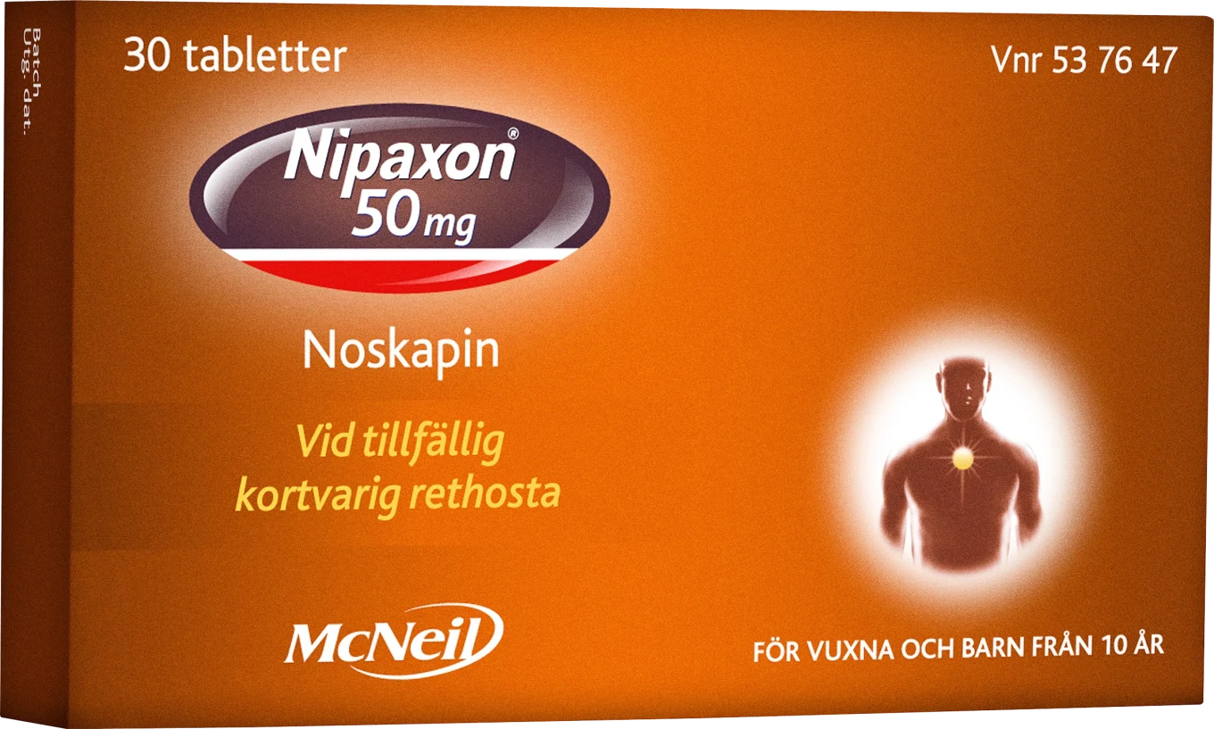 Nipaxon tablett 50 mg 30 st Nipaxon