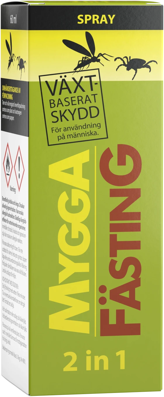MyggA FästinG 2in1 Insektsspray 60ml MyggA