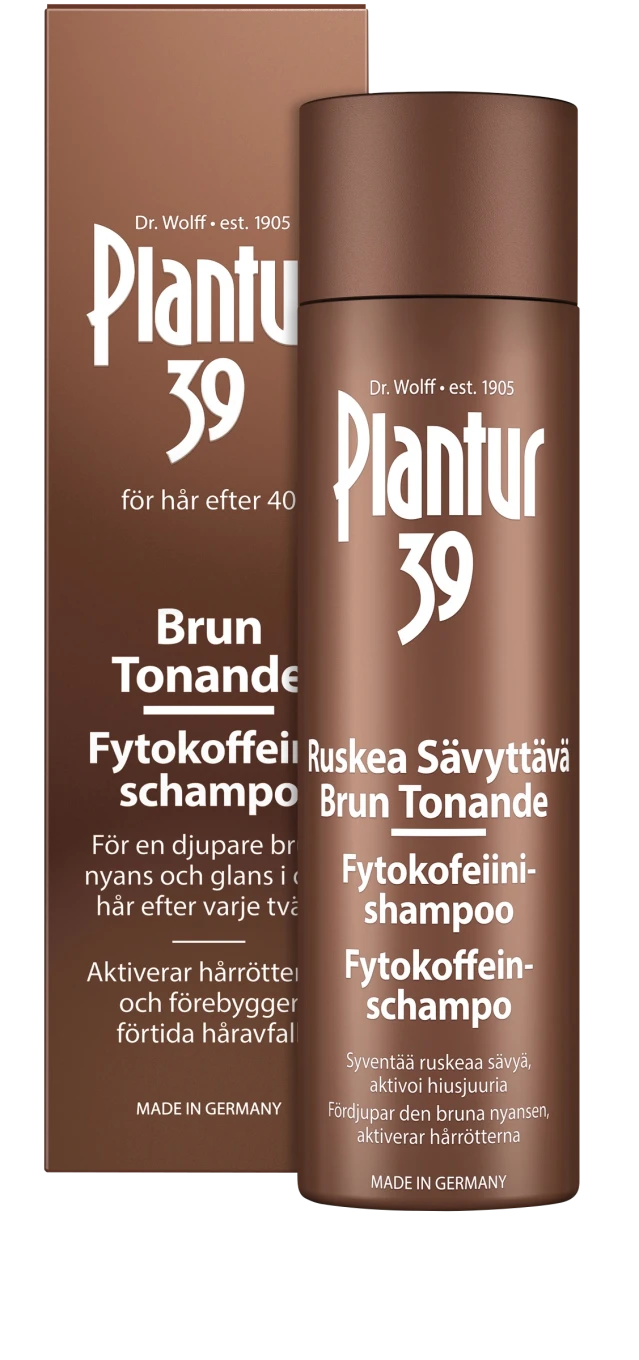 Plantur 39 Schampo Brun Ton Fytokoffein 250 ml Plantur 39