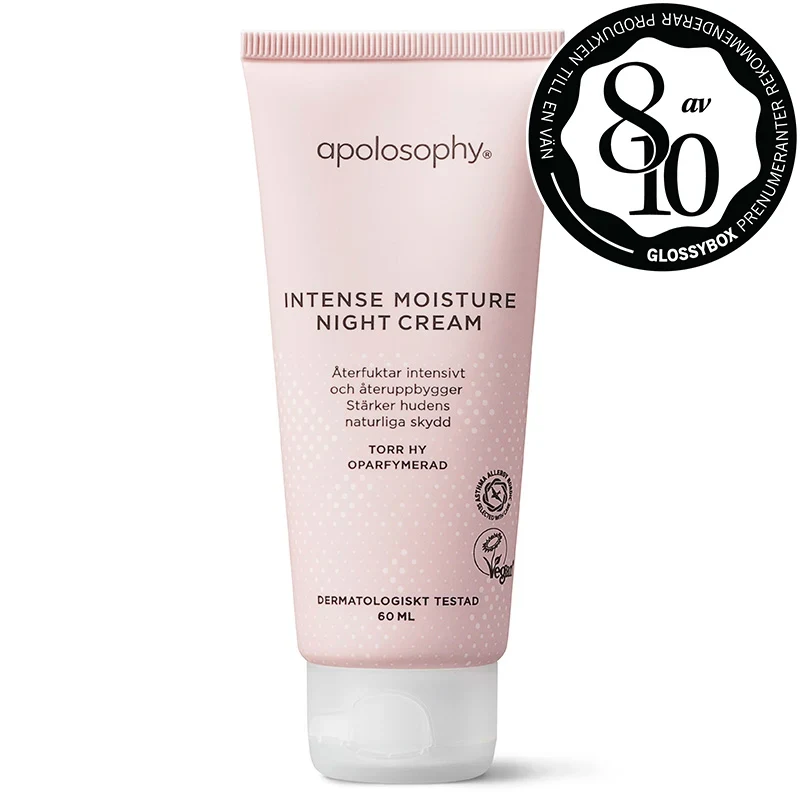 Apolosophy Face Intense Moisture Night Cream Oparfymerad 60 ml Apolosophy