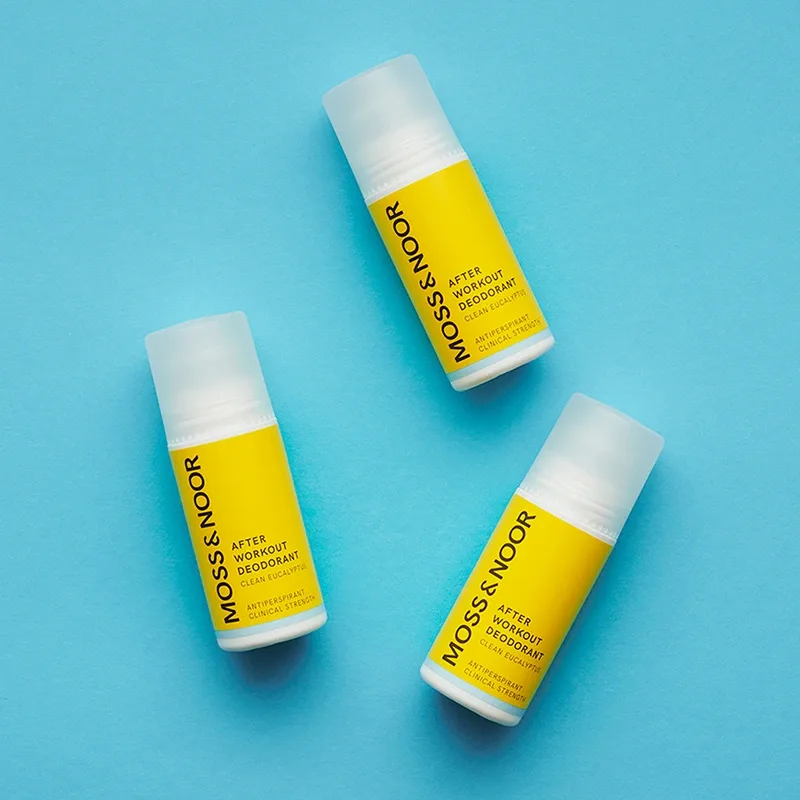 Moss & Noor After Workout Deodorant Clean Eucalyptus 3-pack Moss & noor
