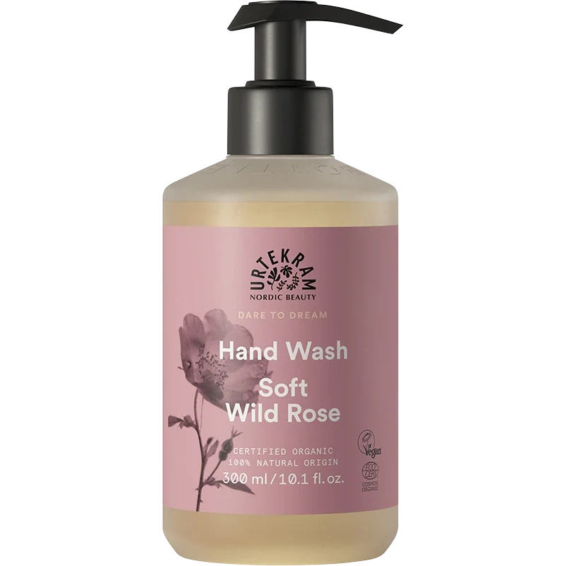 Urtekram Dare To Dream Soft Wild Rose Hand Wash 300 ml Urtekram