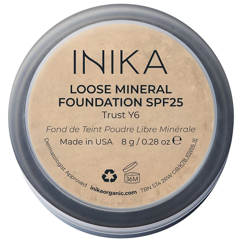 INIKA Loose Mineral Foundation SPF 25, 8 g Trust Inika Organic
