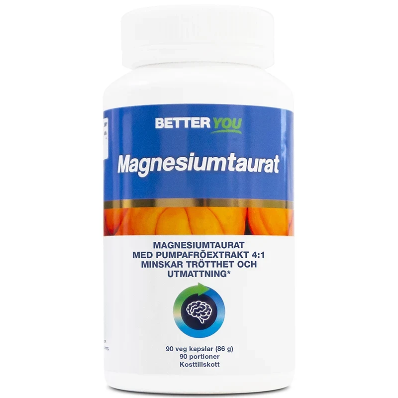 Better You Magnesiumtaurat 90 kapslar Better You