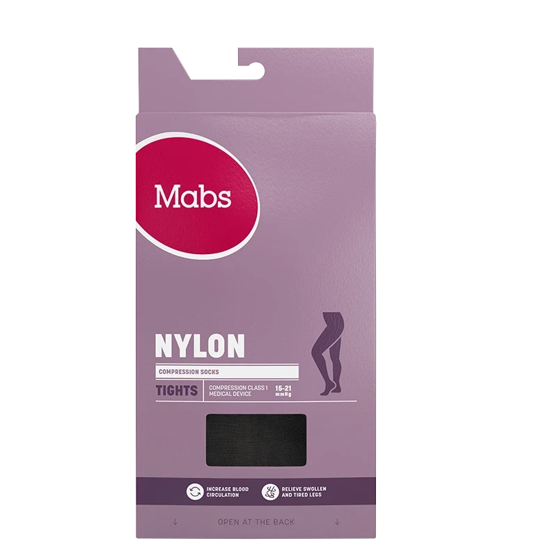 Mabs Nylon Tights Black 1 par L Mabs