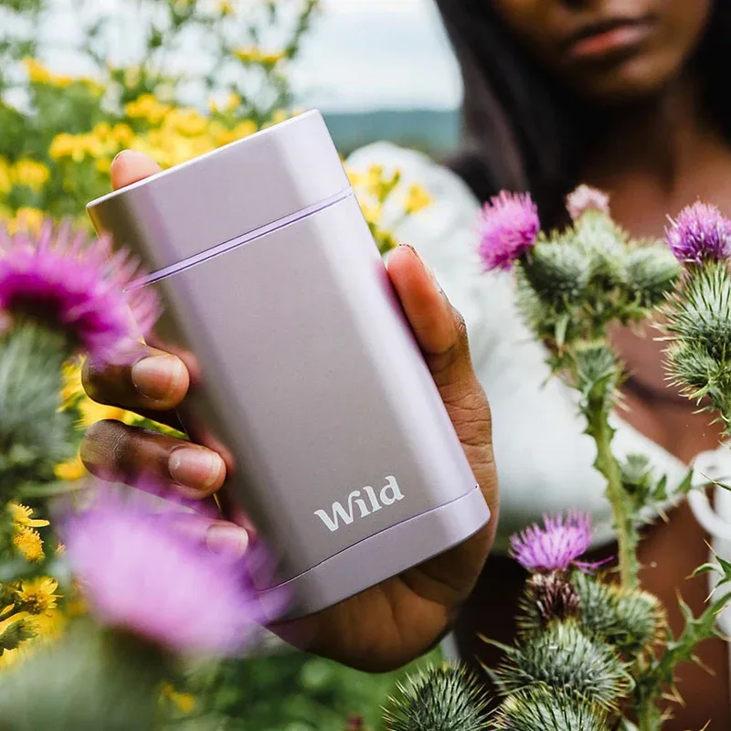 Wild Purple Case Coconut & Vanilla Deo Starter Pack 40g Wild