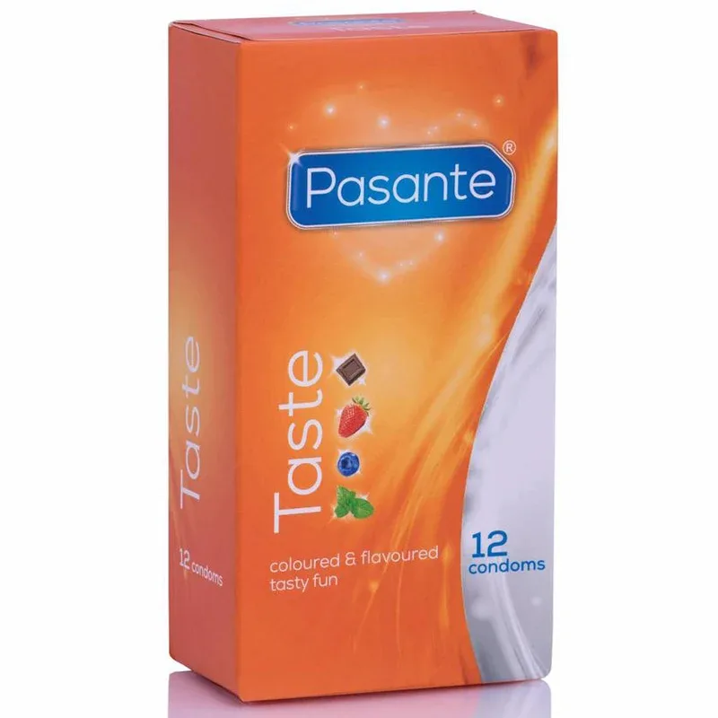 Pasante Taste Kondomer 12-pack Pasante