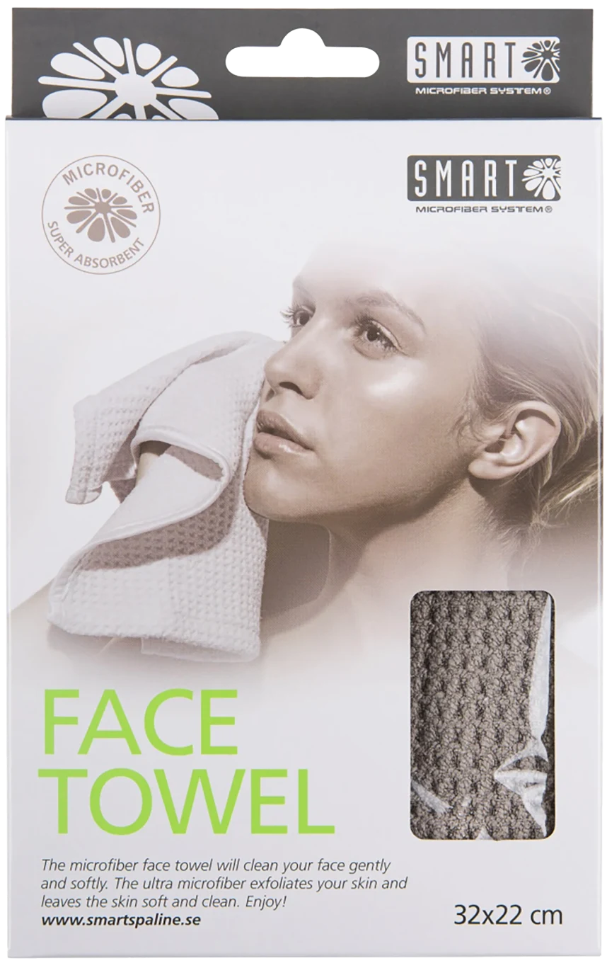 Smart Facetowel Grey Smart
