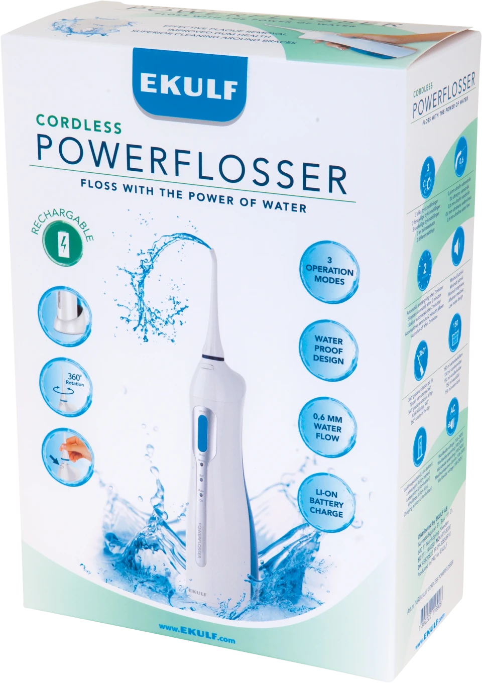 Ekulf PowerFlosser Cordless Mundusch Ekulf