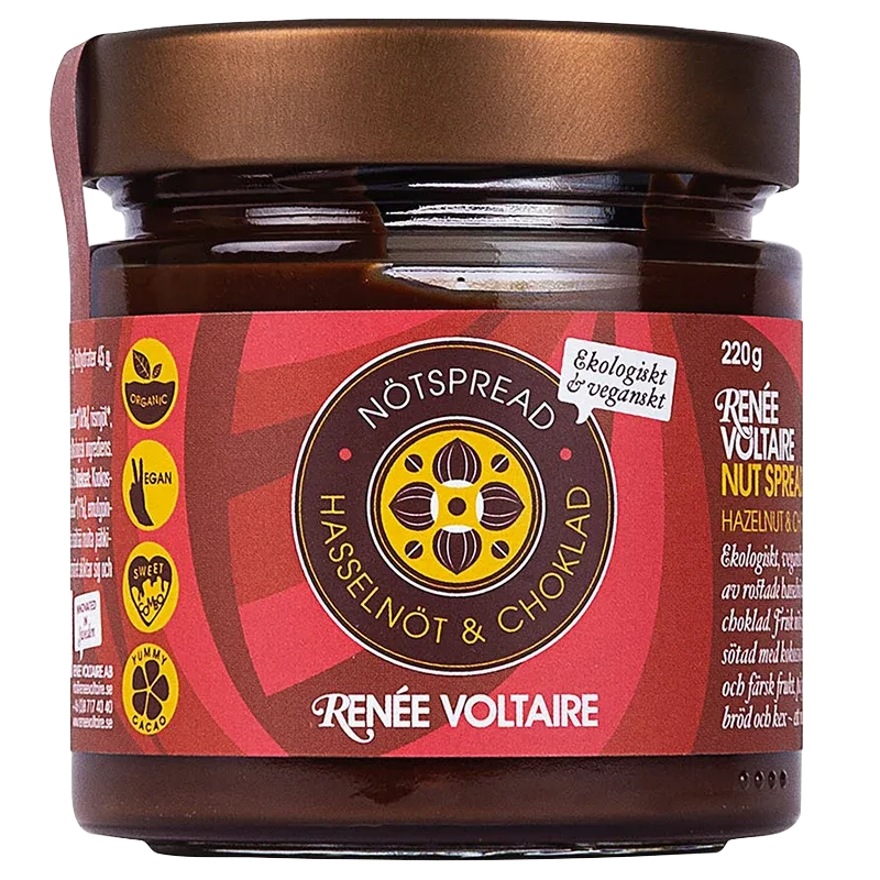 Renée Voltaire Nötspread Hasselnöt & Choklad 220 g Renée Voltaire