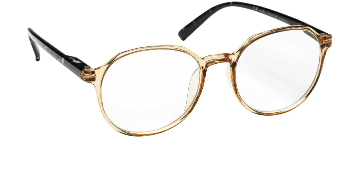 Haga Nora Transp/Havana Läsglasögon 1par +3.5 Haga Optik