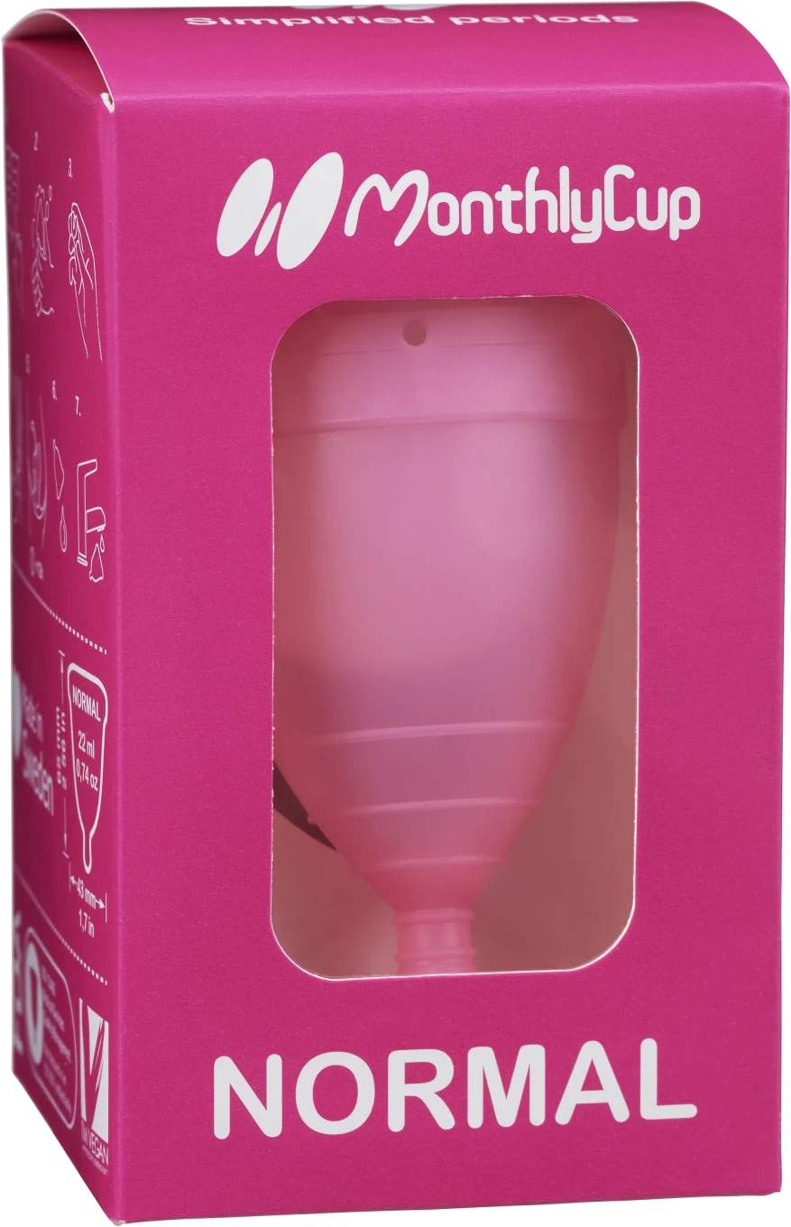 MonthlyCup Menskopp Pink Topaz Normal MonthlyCup