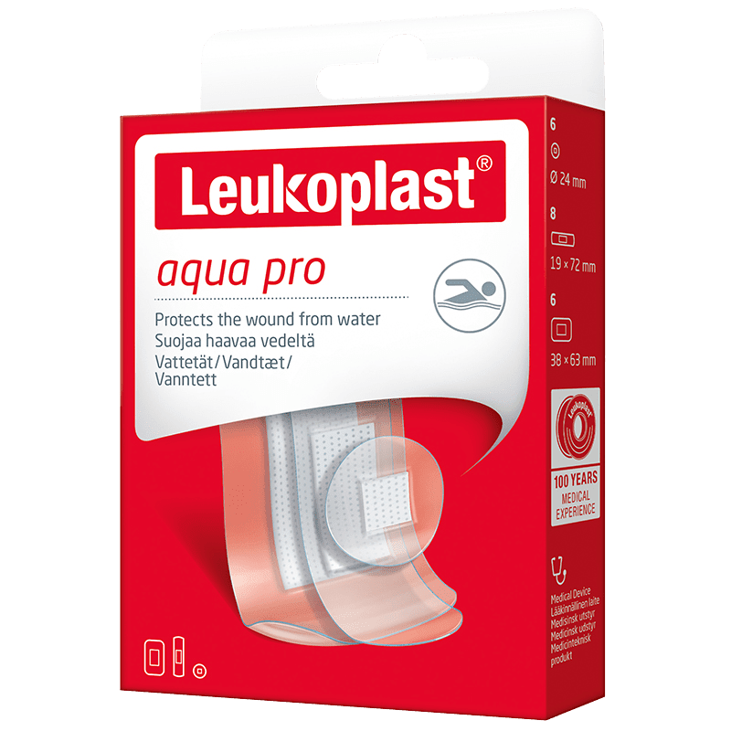 Leukoplast AquaPro 20 st olika storlekar Leukoplast