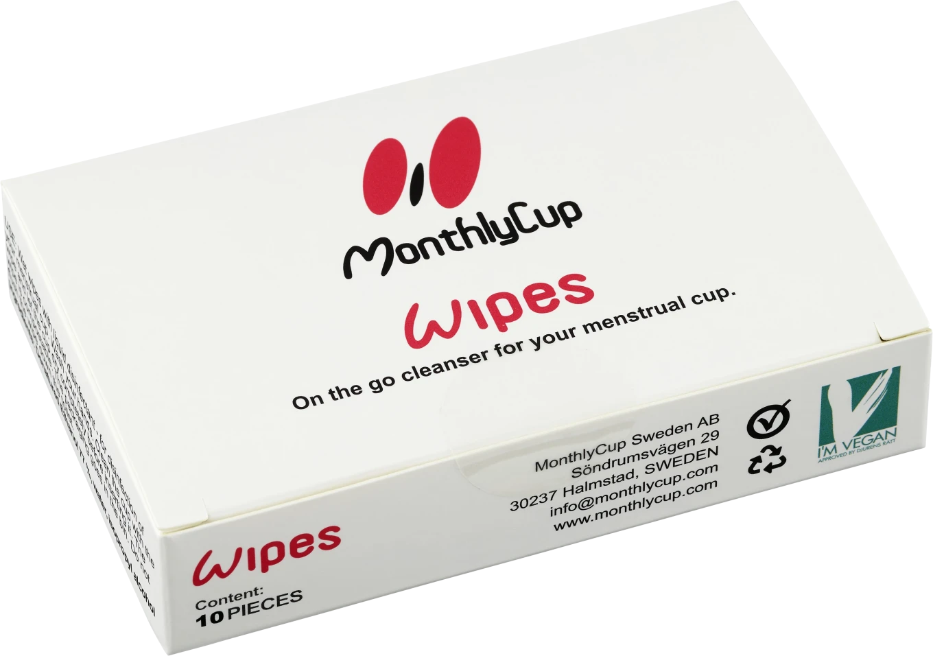 MonthlyCup Wipes 10 st MonthlyCup