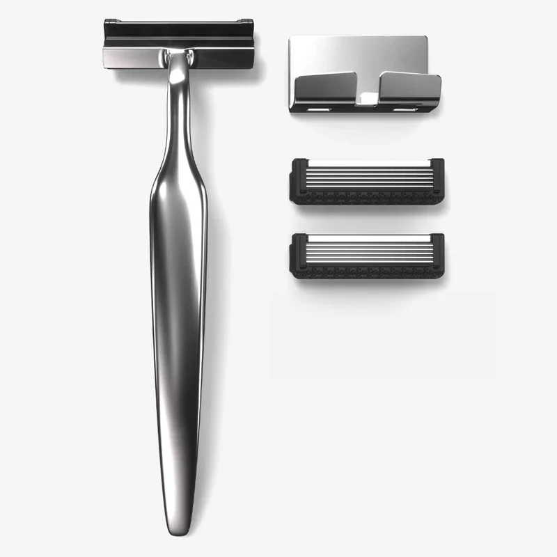 Melle Chrome Razor Kit Melle