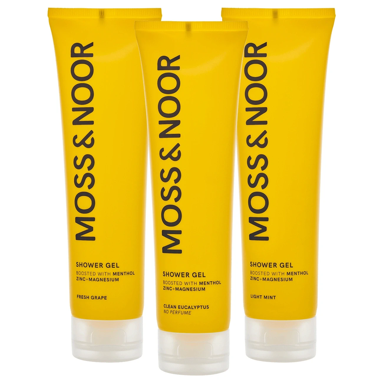 Moss & Noor After Workout Shower Gel Mixed 3-pack Moss & noor