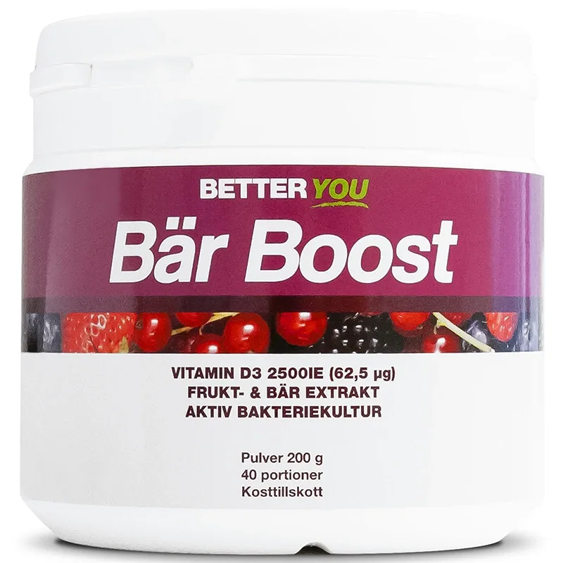 Better You Bär Boost Pulver Naturell 200 g Better You