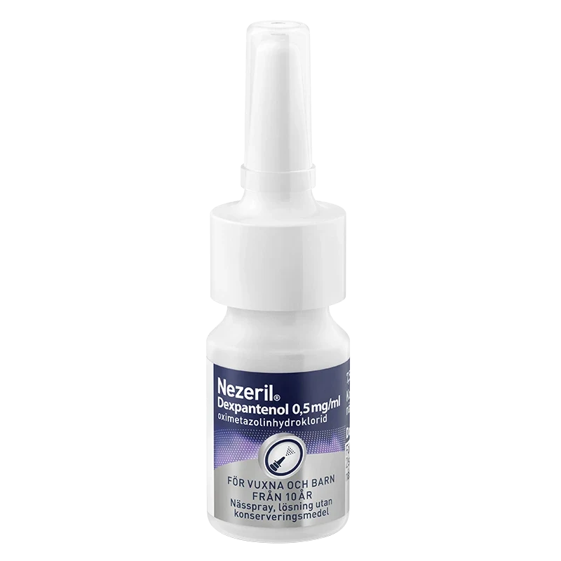 Nezeril Dexpantenol nässpray 0,5mg/ml 7,5 ml Nezeril
