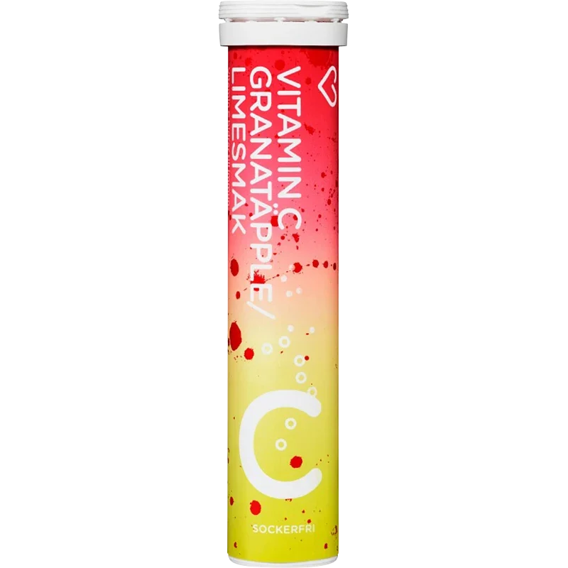 Hjärtats Vitamin C Granatäpple/Lime 20 st Hjärtats