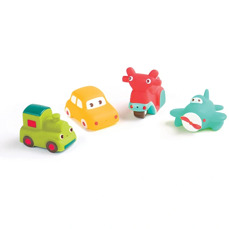 LUDI Badleksaker Fordon 4 st Ludi