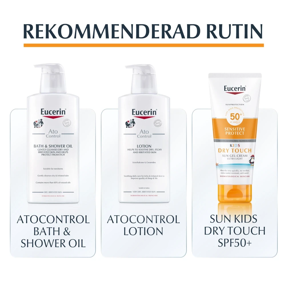Eucerin Sun Kids Dry Touch Gel-Cream SPF 50+, 200 ml Eucerin