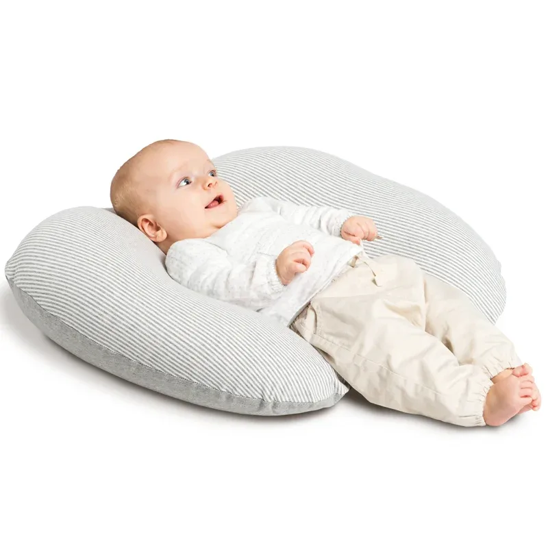 Doomoo Amningskudde Randig Grå Doomoo