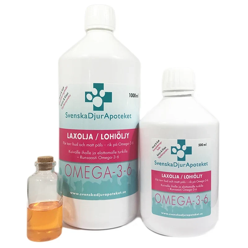 Svenska DjurApoteket Laxolja 1000 ml Svenska DjurApoteket
