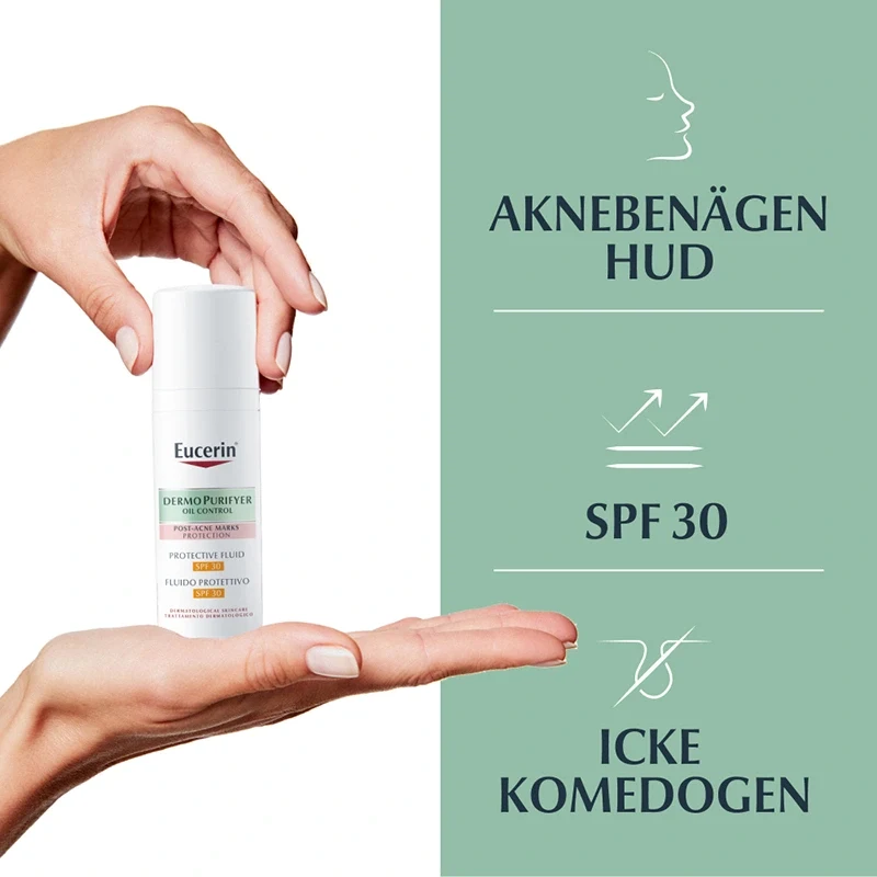Eucerin DermoPurifyer Oil Control Protective Fluid SPF 30, 50 ml Eucerin