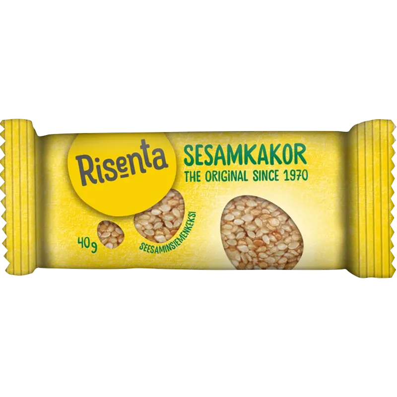 Risenta Sesamkakor Original 40 g Risenta