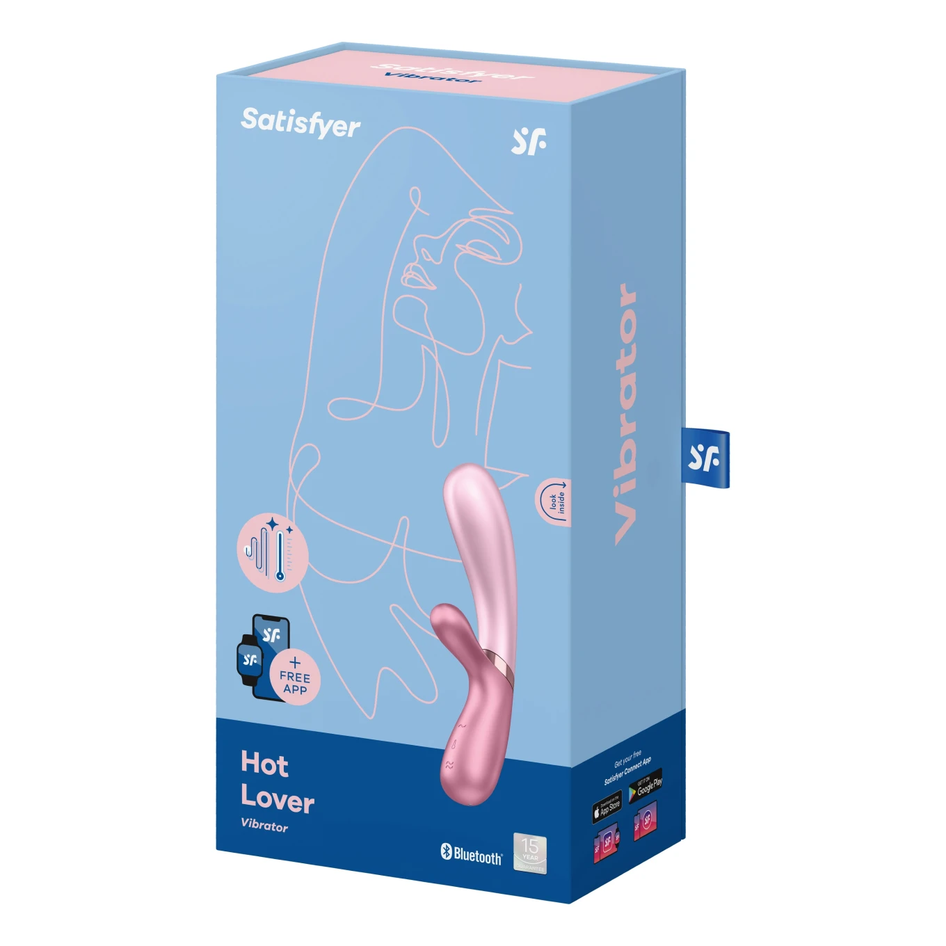 Satisfyer Hot Lover Pink Rabbitvibrator Satisfyer