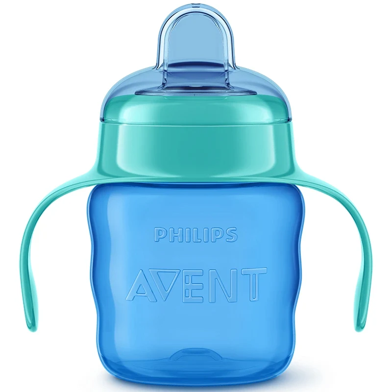 Philips Avent Easy Sip Pipmugg 6 mån+ Blå/Grön 200 ml Philips Avent
