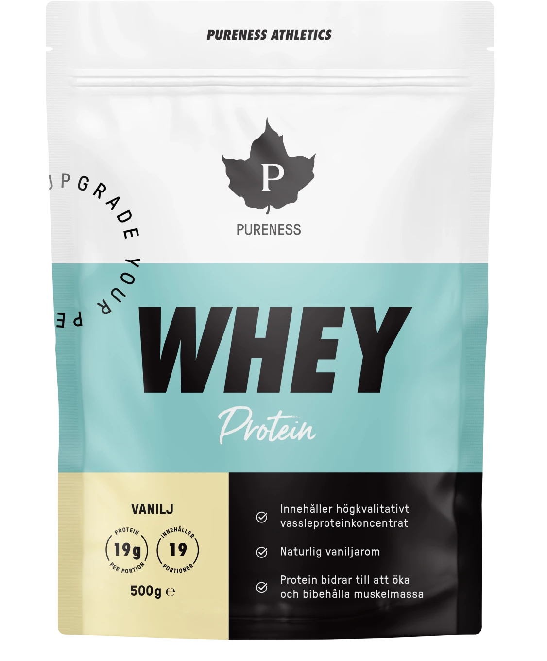 Pureness Athletics Whey Protein Vanilj 500 g Pureness
