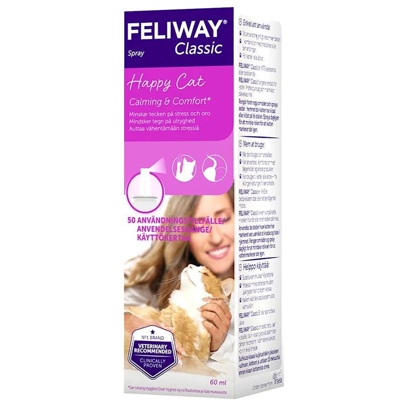 Feliway Classic Spray 60 ml för katt Feliway