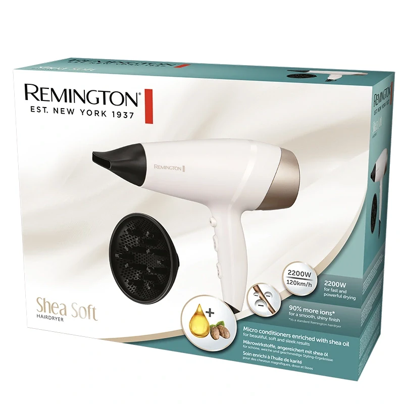 Remington D4740 Shea Soft Hårfön Remington