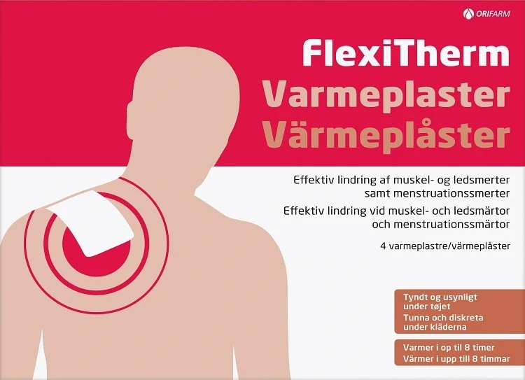 FlexiTherm Värmeplåster 4 st Flexi Therm