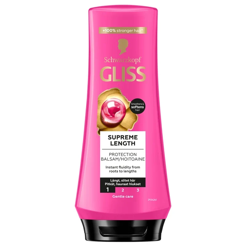 Schwarzkopf Gliss Supreme Length Protection Conditioner for Long Hair 200 ml Schwarzkopf