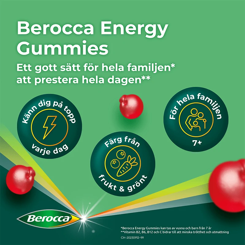 Berocca Energy Gummies 60 st Berocca