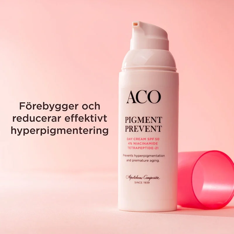 ACO Face Pigment Prevent Day Cream SPF 50, 50 ml ACO