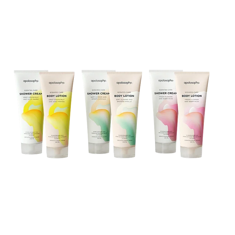 Apolosophy Scented Care Shower Cream Almond and Vanilla 200 ml Apolosophy