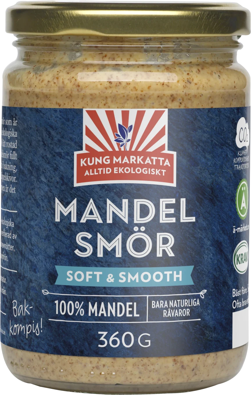 Kung Markatta Mandelsmör Krav 360 g Kung Markatta