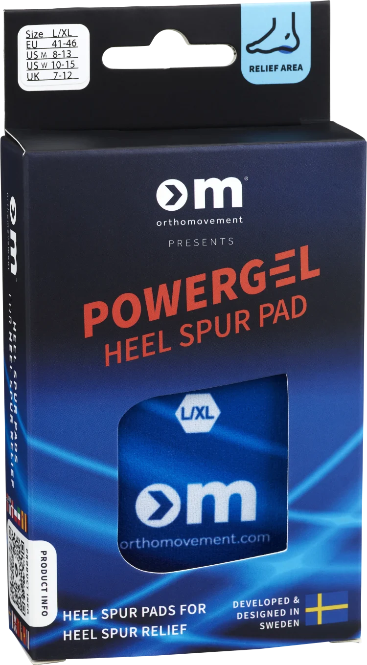Ortho Movement Powergel Heel Spur Pad L/XL Ortho Movement