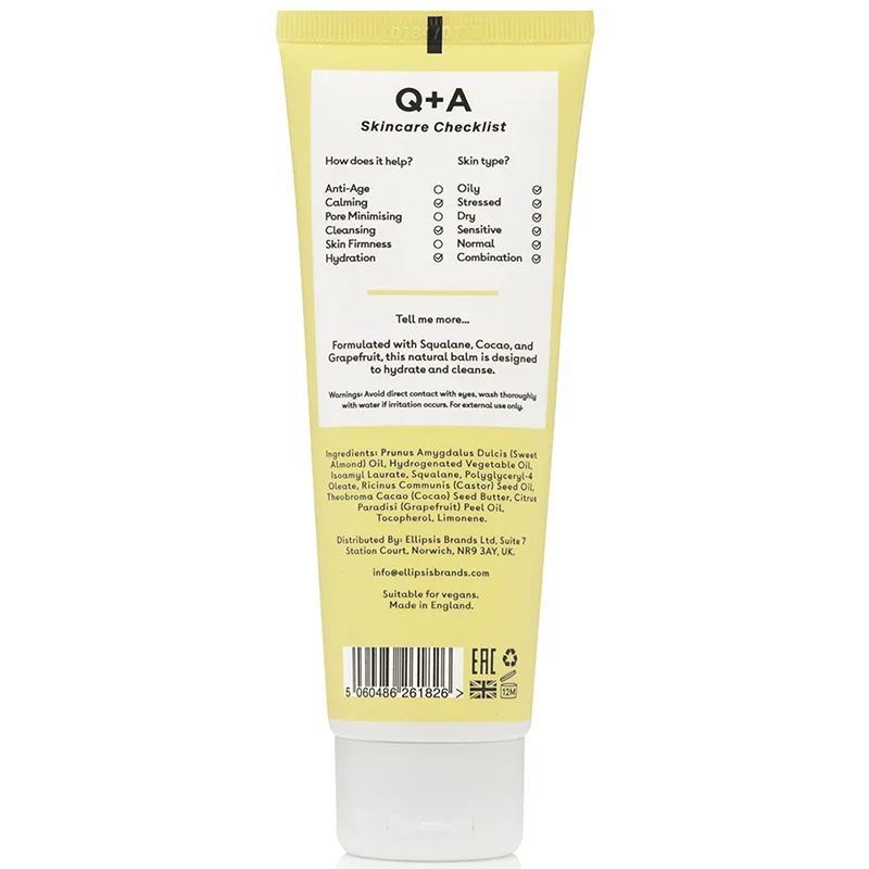 Q+A Grapefruit Cleansing Balm 125 ml Q+A