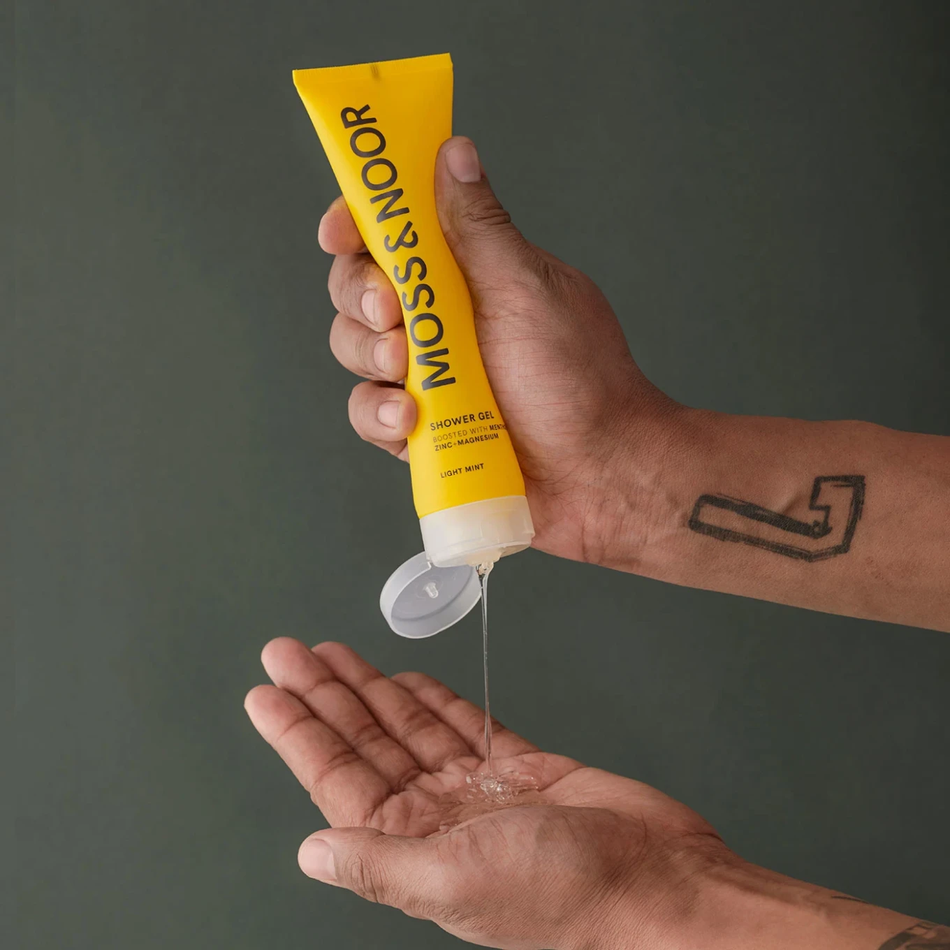 Moss & Noor After Workout Shower Gel Light Mint 150 ml Moss & noor