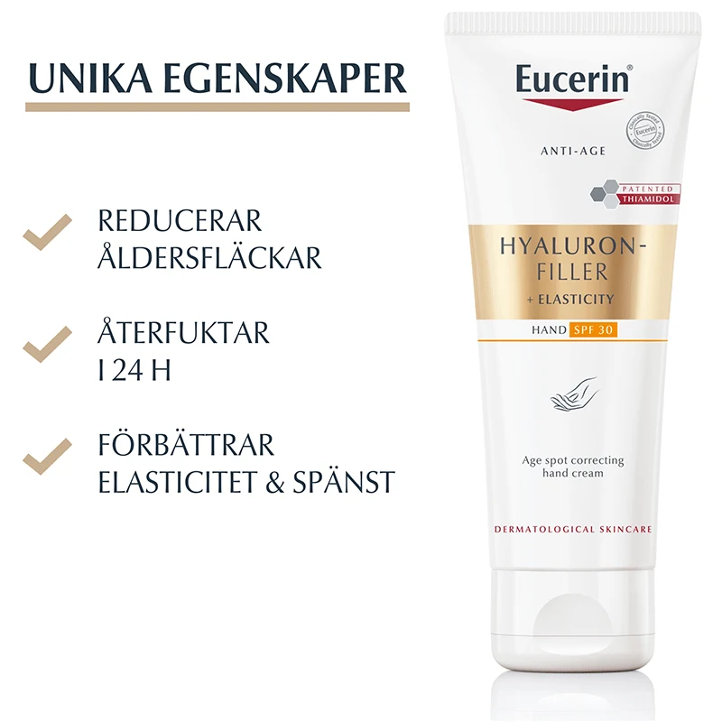 Eucerin Hyaluron-Filler + Elasticity Hand Cream SPF 30, 75 ml Eucerin