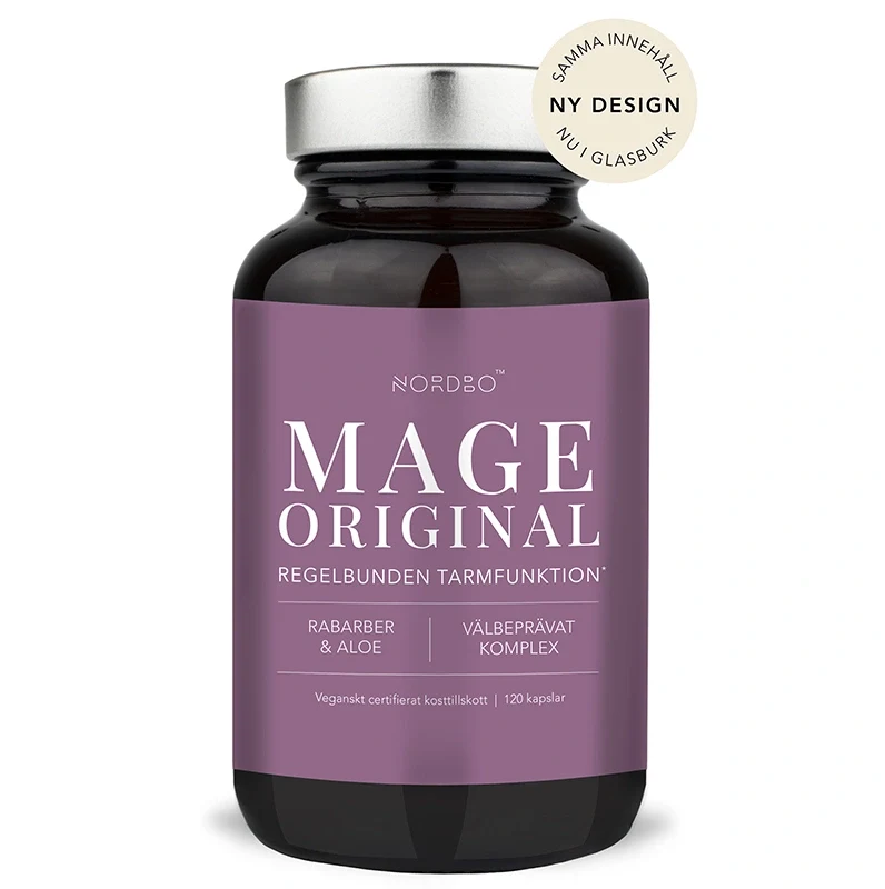 Nordbo Mage 120 kapslar Nordbo