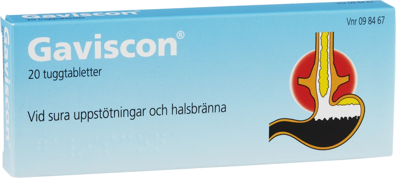 Gaviscon tuggtablett 20 st Gaviscon