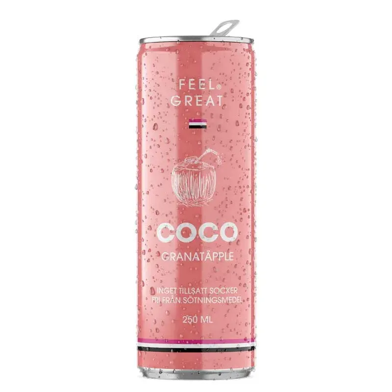 Feel Great Coco Granatäpple 250 ml feelgreat